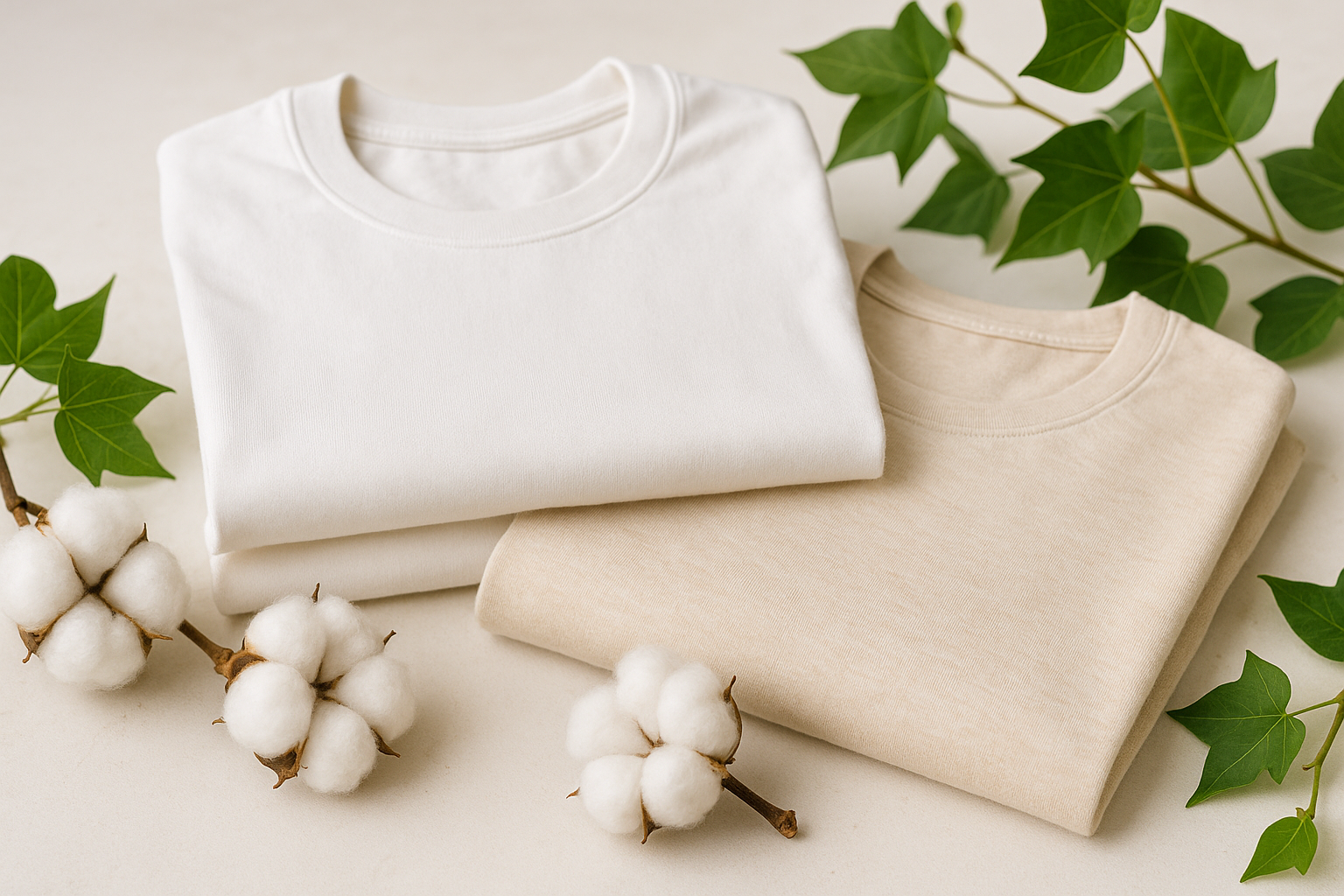 organic cotton tees