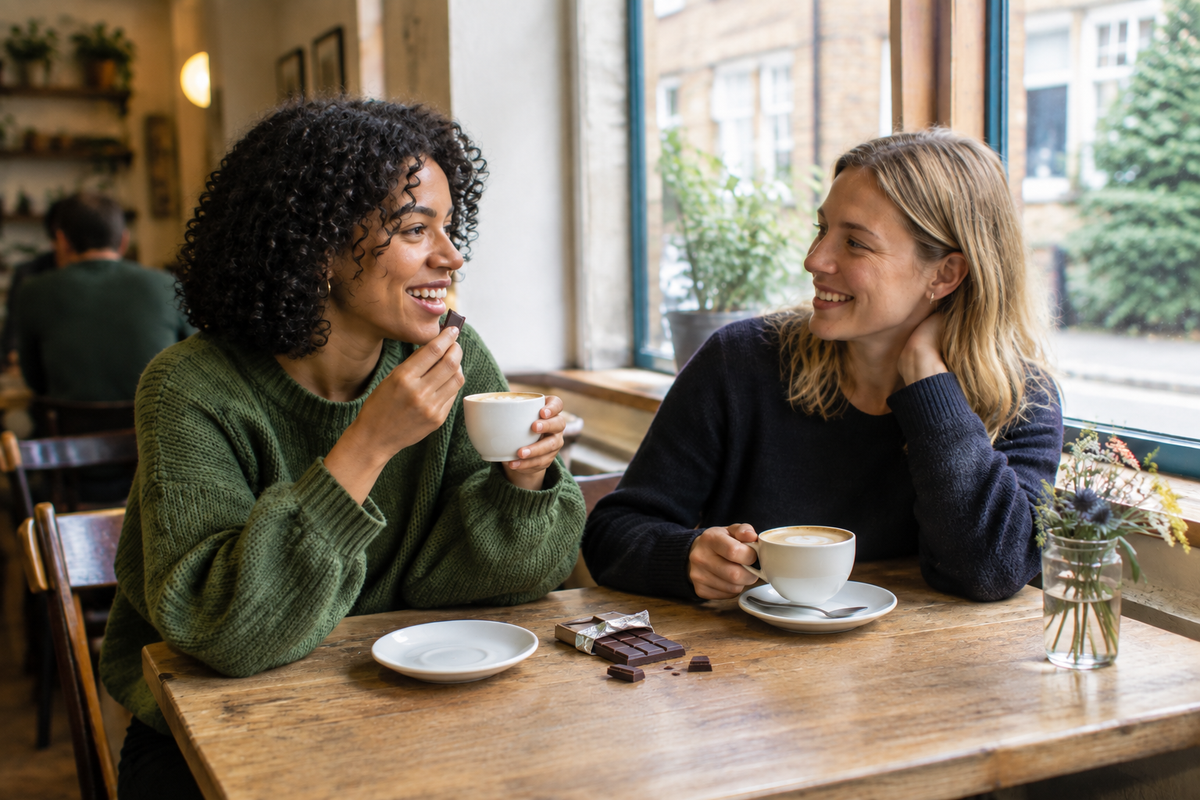 Speciality coffee and chocolate