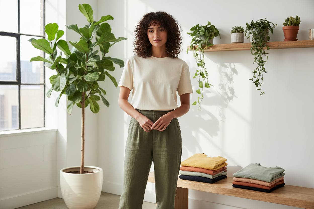 Oragnic cotton, vegan t-shirts