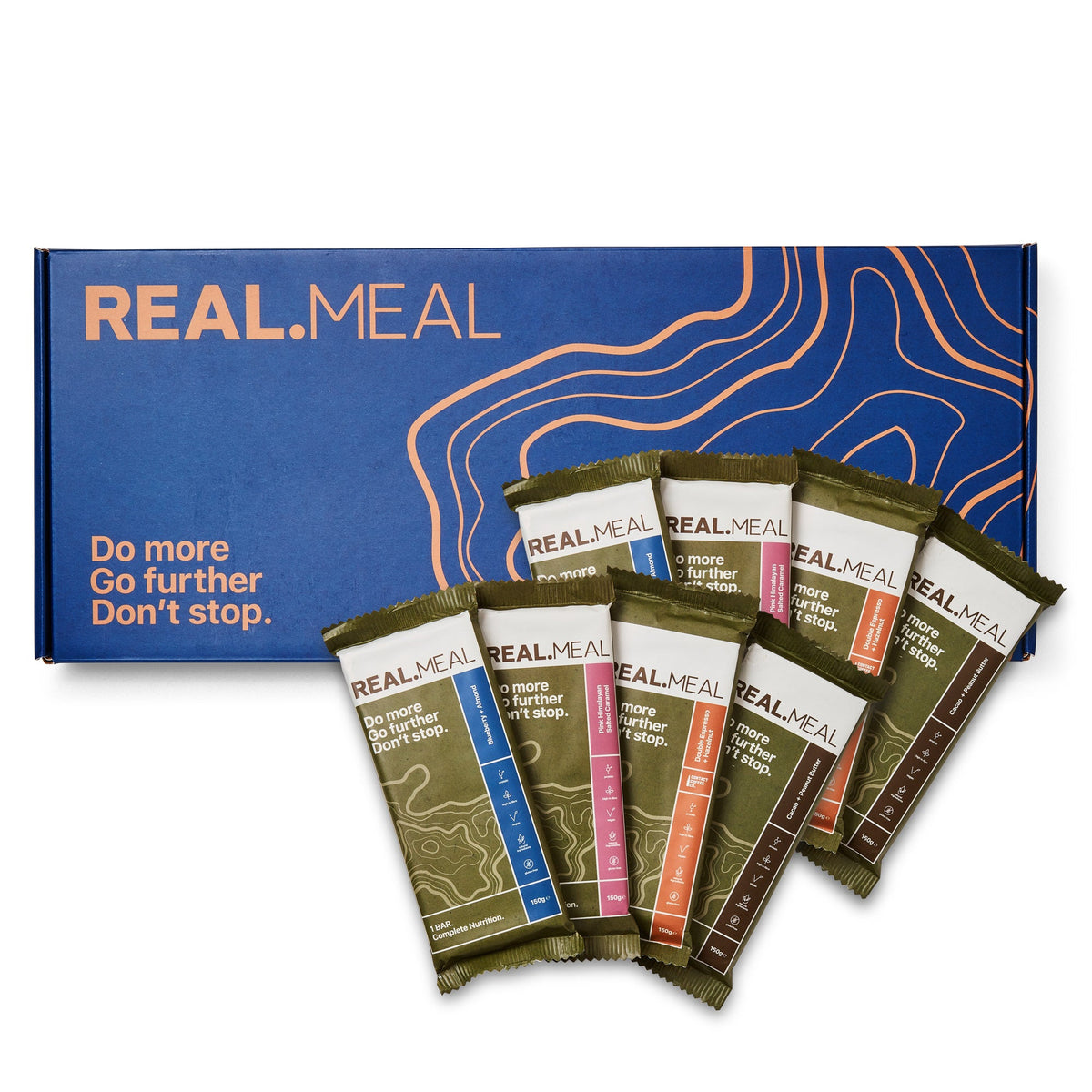 Endurance Pack: 8 Bars 2 of Each Flavour