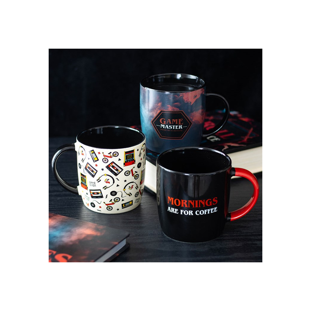 Retro 80s Print Mug – Vintage 1980s Style Ceramic Coffee Cup Gift