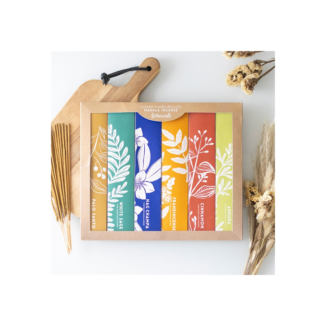 Exotic Botanical Masala Incense Stick Variety Set 