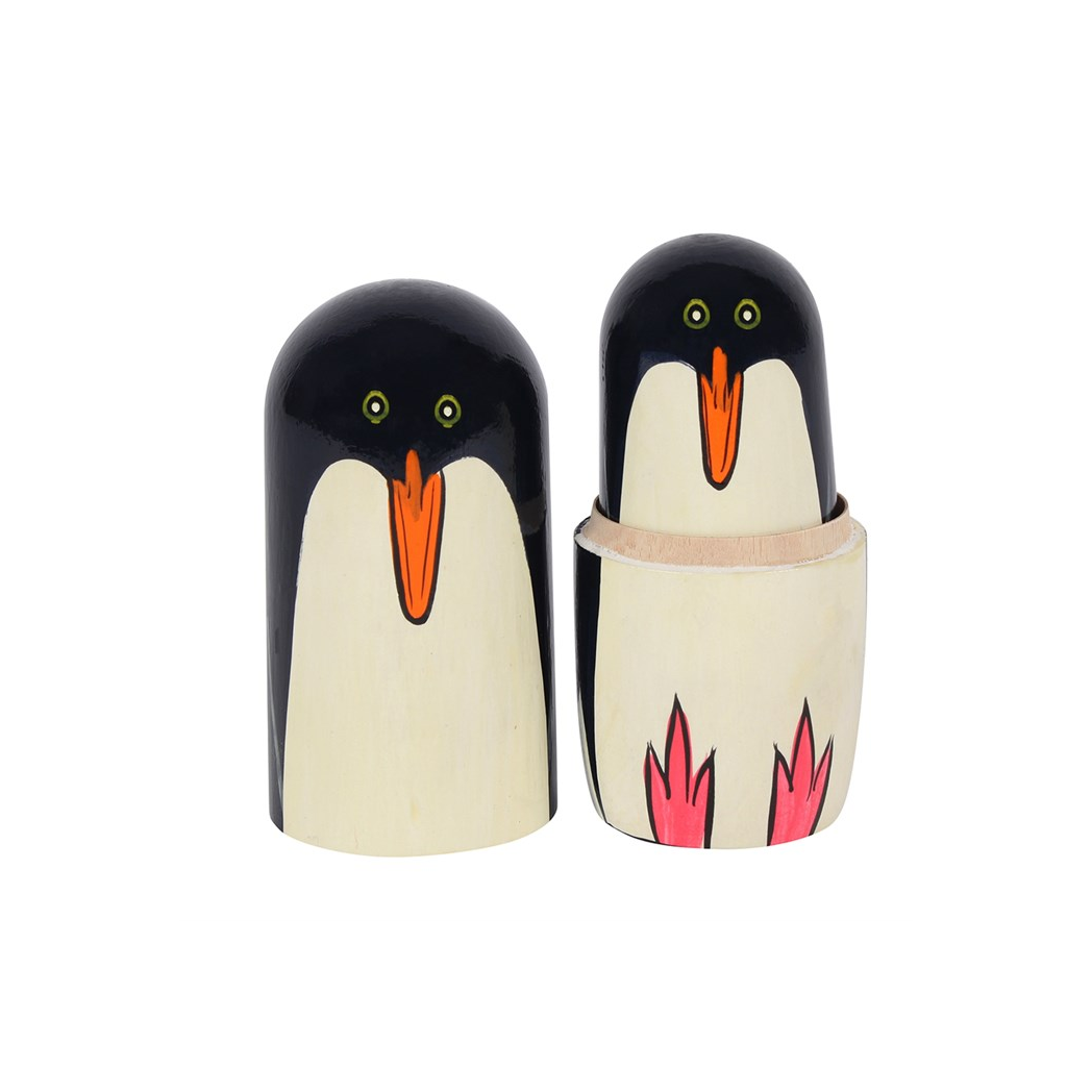 Penguin Nesting Dolls | Russian Matryoshka Style Toy Set