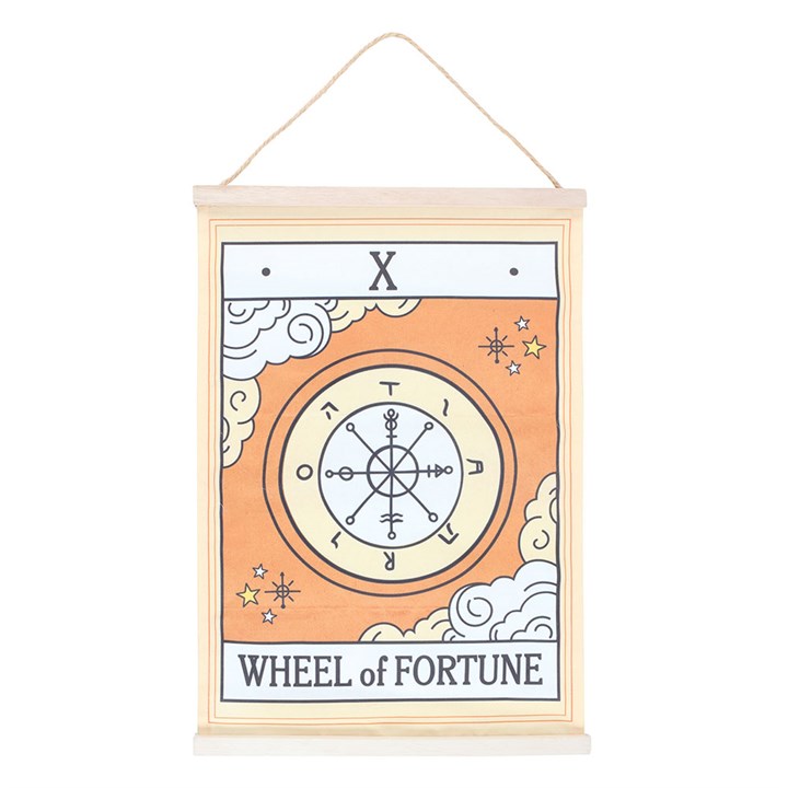 Wheel of Fortune Tarot Wall Hanging