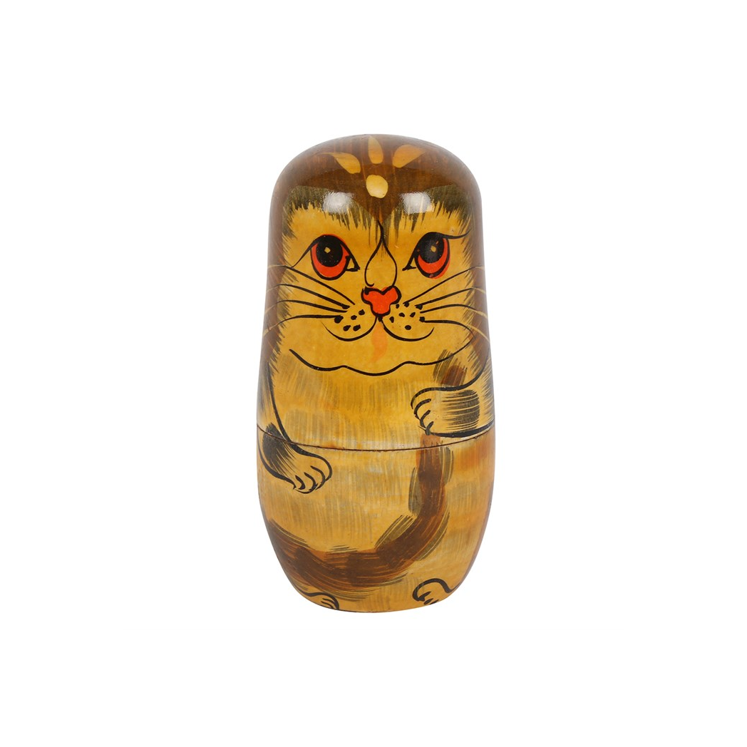 Hand-Painted Wooden Matryoshka Nesting Dolls Set