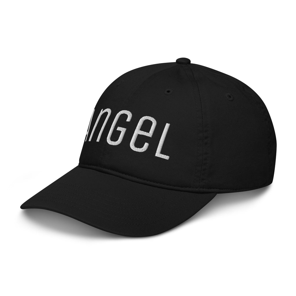 Organic Cotton Cap With Text "Angel"