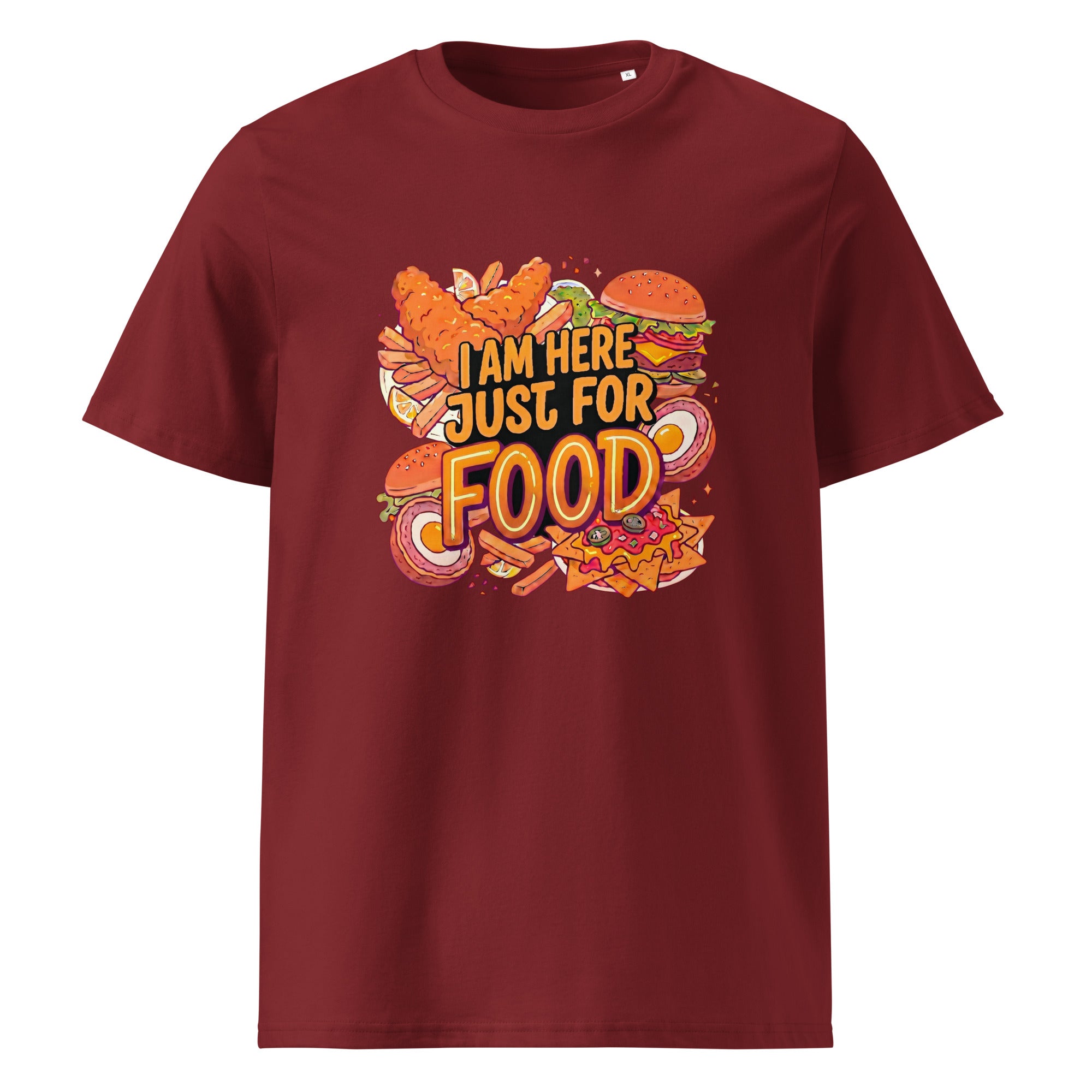Pub Food T-shirt Unisex Organic Cotton