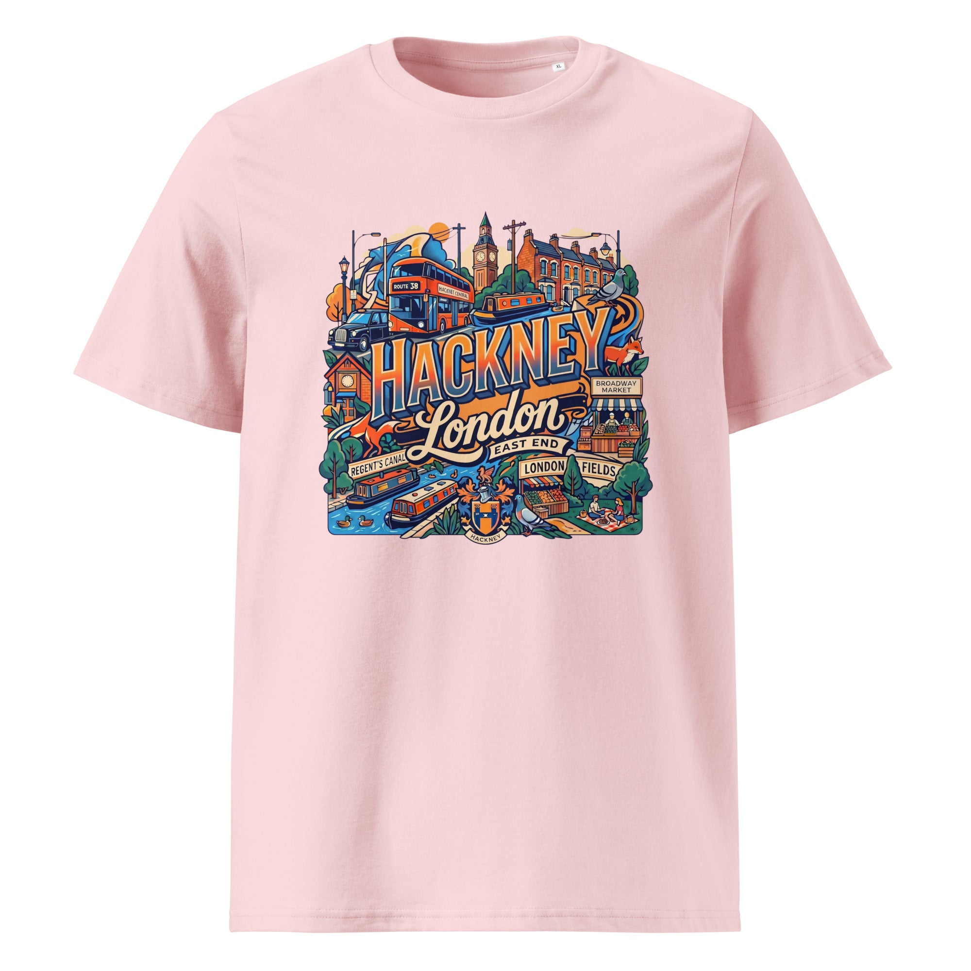 Hackney T-shirt Unisex Organic Cotton