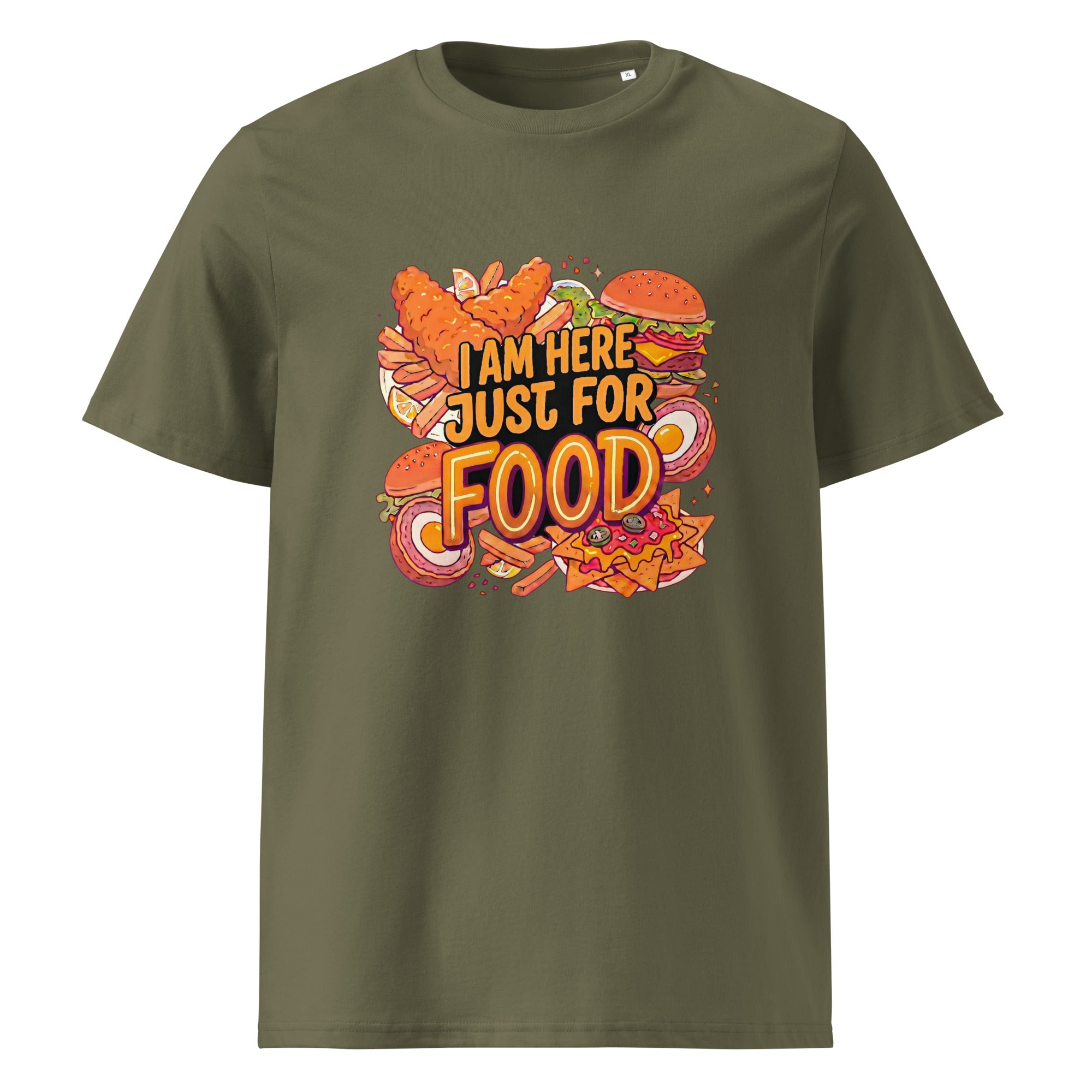 Pub Food T-shirt Unisex Organic Cotton