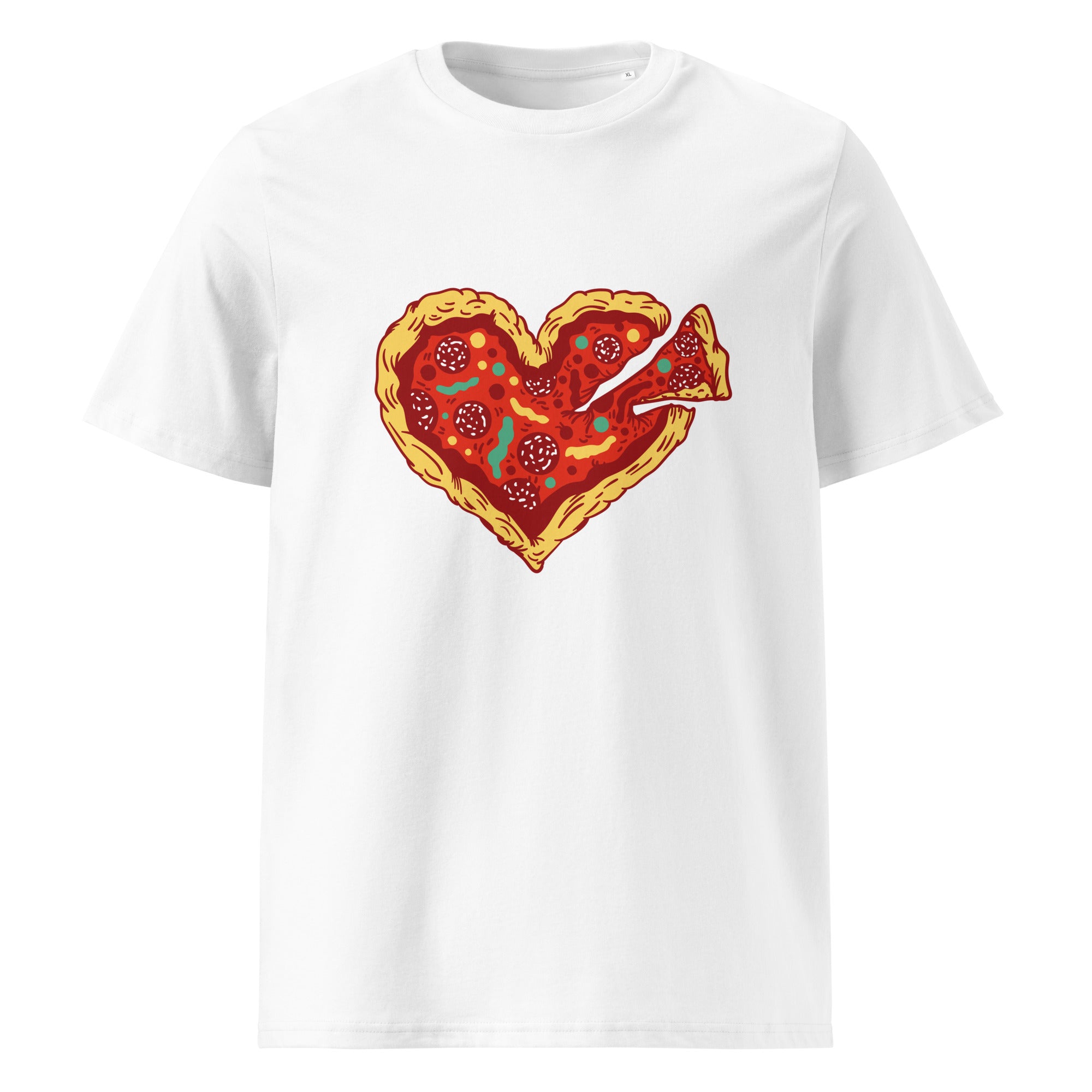 Pizza Unisex Organic Cotton T-shirt